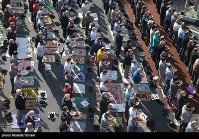 اقامه نماز عید فطر - میدان شهید طهرانی‌مقدم 