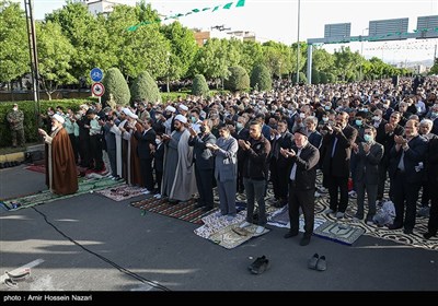 اقامه نماز عید سعید فطر در قزوین