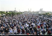 نماز عید فطر در شهرستان‌های استان تهران اقامه شد + تصاویر