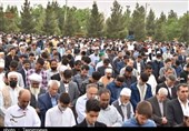 نماز عید فطر در تمام شهرهای خراسان رضوی برگزار شد+تصاویر