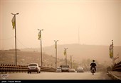 وضعیت بحرانی گرد و غبار در استان کرمانشاه/ ریزگردها 484 نفر را راهی بیمارستان کرد