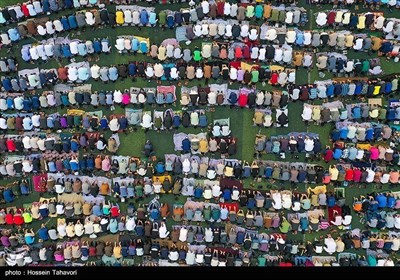 Iranians Attend Eid al-Fitr Prayers across Iran