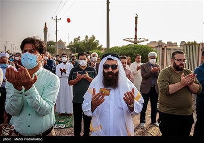 اقامه نماز عید سعید فطر در اهواز 