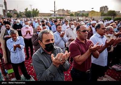 اقامه نماز عید سعید فطر در اهواز 