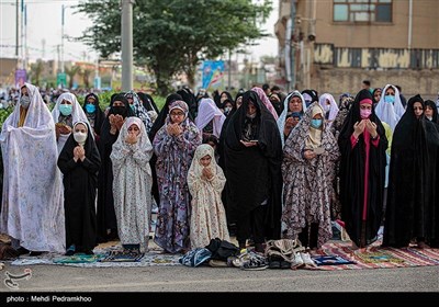 اقامه نماز عید سعید فطر در اهواز 