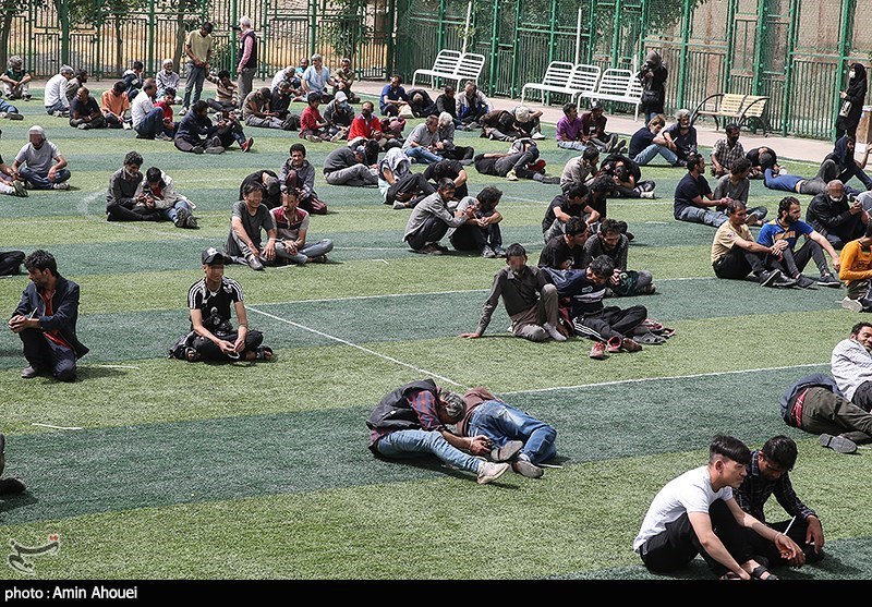 جمع‌آوری پاتوق‌های تجمع معتادان متجاهر در تهران