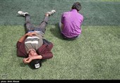 اجرای طرح ساماندهی معتادان متجاهر در حاشیه بزرگراه آزادگان