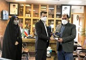 دیدار جمشیدی با مدیرکل ورزش و جوانان کرمانشاه/ احداث اولین زمین استاندارد گلف در استان