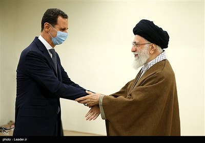 Ayatollah Khamenei, Syrian President Meet in Tehran