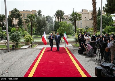 دیدار وزرای خارجه ایران و لهستان