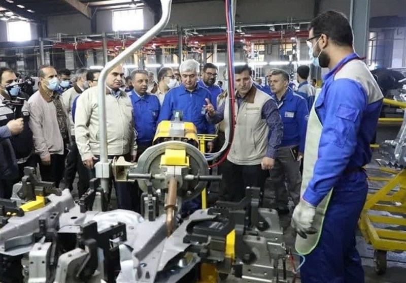 خطوط تولید در کانون توجه شخص مدیرعامل ایران خودرو