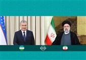 رئیسی به رئیس‌جمهور ازبکستان تبریک گفت