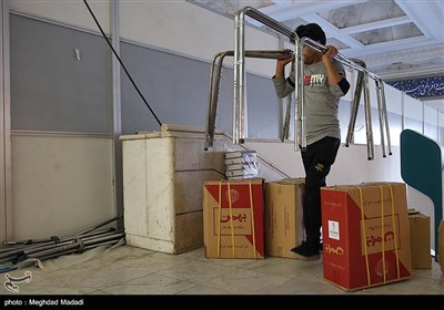 آماده سازی سی‌وسومین نمایشگاه بین‌المللی کتاب تهران
