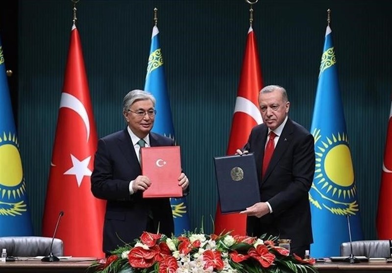 تاکید ترکیه و قزاقستان بر ارتقای روابط به سطح مشارکت استراتژیک پیشرفته