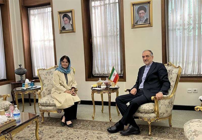 دیدار سفیر ایران با نماینده ویژه سازمان ملل در افغانستان