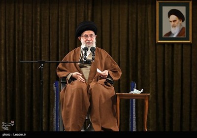 دیدار جمعی از معلمان و فرهنگیان با رهبر معظم انقلاب اسلامی