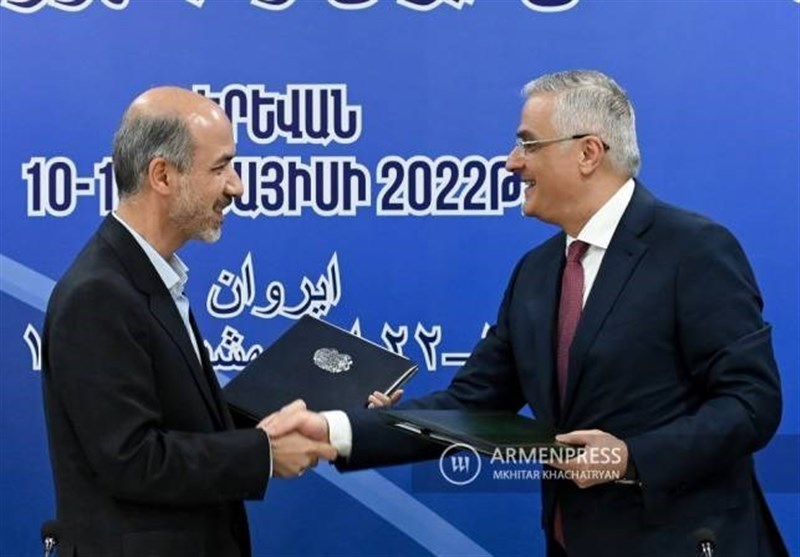 امضای یادداشت تفاهم هفدهمین کمیسیون مشترک همکاری‌های اقتصادی ایران و ارمنستان