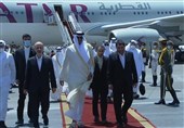 Emir of Qatar in Tehran for Talks