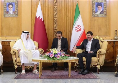  تاکید مخبر بر نقش روابط ایران و قطر در گسترش ثبات منطقه / امیر قطر: صدور ویزای تماشاگران ایرانی تسهیل می‌شود 