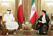 Iranian President, Qatari Emir Emphasize Expansion of Relations in All Areas