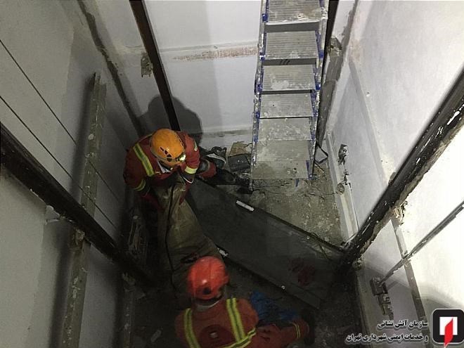 سقوط مرگبار کارگر به چاهک آسانسور + تصاویر 5
