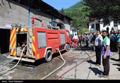 آتش‌سوزی سوله 1100 متری واحد صنعتی در منطقه ویژه اقتصادی پیام استان البرز مهار شد
