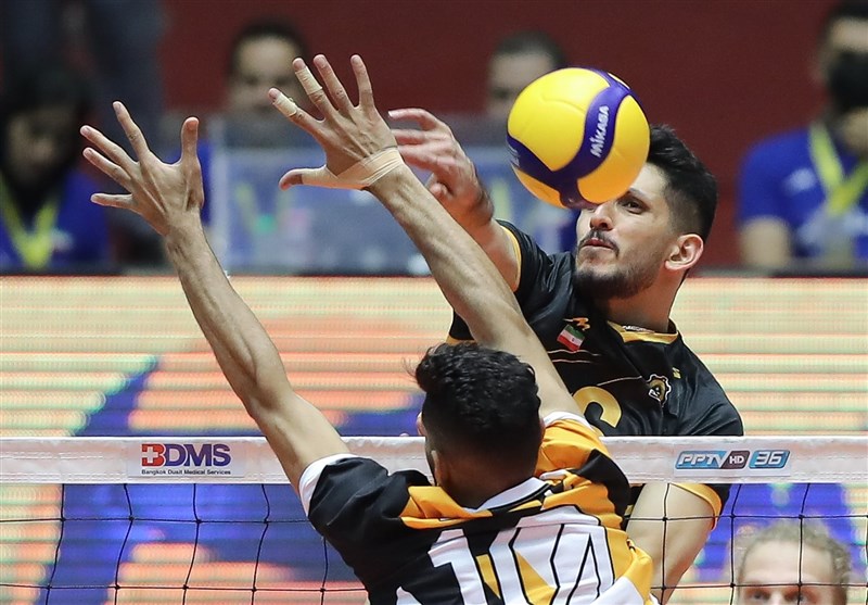 Shahdab Defeats Taraz in Asian Club Volleyball Championship