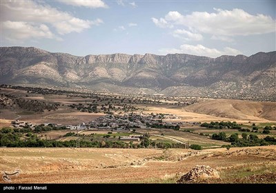 قلعه تاریخی زیچ منیژه در کرمانشاه