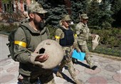 کشف اشیاء تاریخی توسط سربازان اوکراینی حین عملیات دفاعی