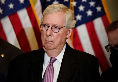 Top US Senate Republican Mitch McConnell Freezes Up, Leaves Press Conference