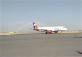 اولین پرواز تجاری از فرودگاه صنعاء یمن بعد از 6 سال