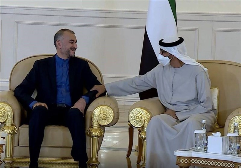 امیرعبداللهیان با رئیس جدید امارات دیدار کرد