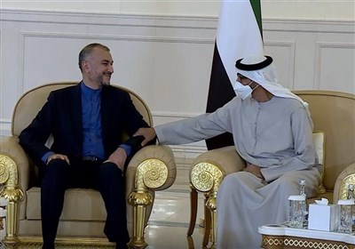 امیر عبداللهیان یلتقی الرئیس الاماراتی الجدید