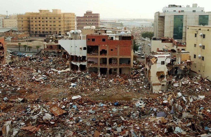 تخریب 22 محله در جده توسط سعودی‌ها