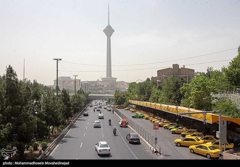 پایداری هوای &quot;ناسالم برای گروه‌‌های حساس&quot; در شهر تهران