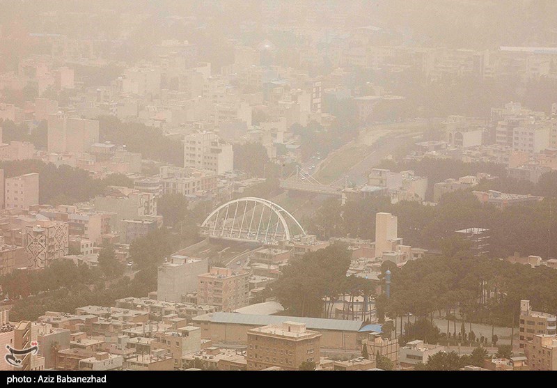 گرد و غبار 3 روز استان زنجان را فرا می‌گیرد