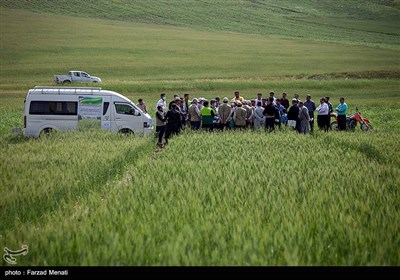 کاروان ملی ترویج آموزش کشاورزان در کرمانشاه