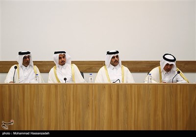 دیدار وزیر فرهنگ قطر با رئیس سازمان فرهنگ و ارتباطات اسلامی