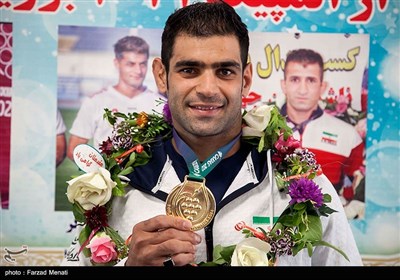 استقبال از قهرمانان کشتی و جودو پارالمپیک در کرمانشاه