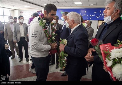 استقبال از قهرمانان کشتی و جودو پارالمپیک در کرمانشاه