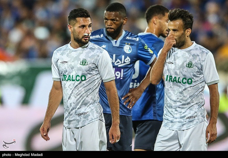 Esteghlal Held by Aluminum Tractor Persepolis Match Abandoned