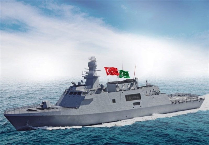 سومین کشتی جنگی تولیدی ترکیه به پاکستان تحویل داده شد