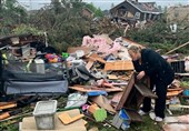 طوفان در میشیگان آمریکا یک کشته و 40 زخمی به جای گذاشت