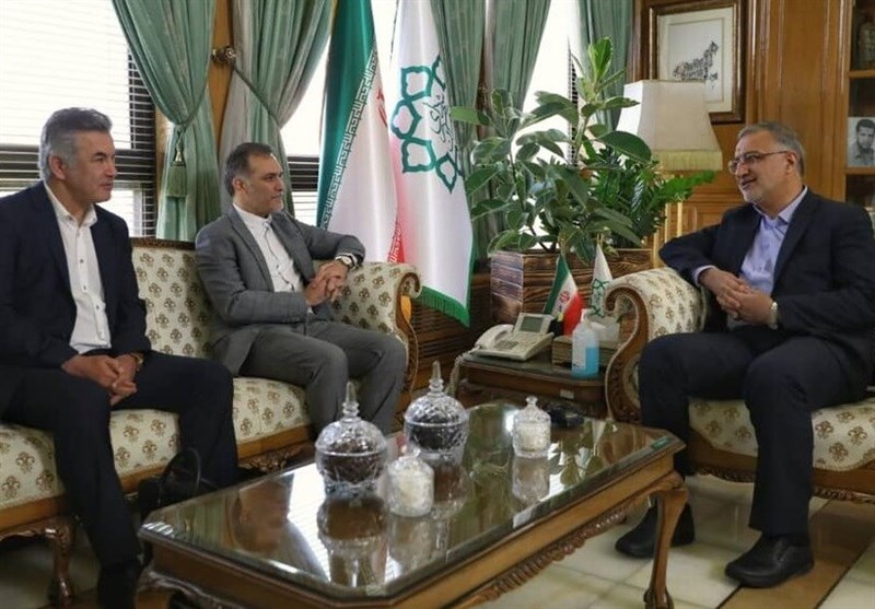 ماجدی و استیلی با شهردار تهران دیدار کردند