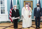 دیدار معاون وزیر دفاع عربستان با وزیر امور خارجه آمریکا در واشنگتن