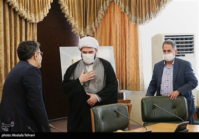 حضور حجت الاسلام محمد قمی رییس سازمان تبلیغات اسلامی در همایش جریان های حلقه های میانی،پیشران حکمرانی مردمی