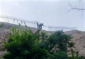 انتقاد اداره میراث فرهنگی ری از نصب نرده بر "قلعه گبری"/ کاربری انبار در شأن اثر 2 هزار ساله نیست