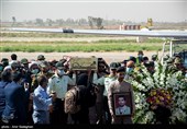 مراسم استقبال از پیکر شهید تازه تفحص شده محمد علی پور اصطهباناتی