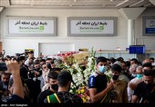 مراسم استقبال از پیکر شهید تازه تفحص شده محمد علی پور اصطهباناتی