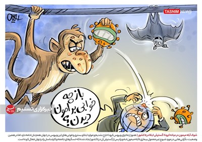 کاریکاتور/ شوک آبله میمون در میانه کرونا؛ گسترش ابتلا در 11 کشور